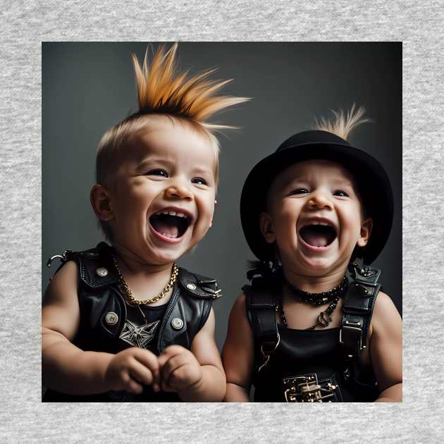 Punk Rock Toddlers by Colin-Bentham
